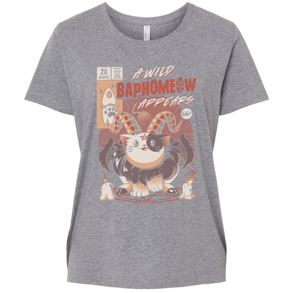 Ladies Curvy Jersey - W3V5A8FD - Granite Heather - 9