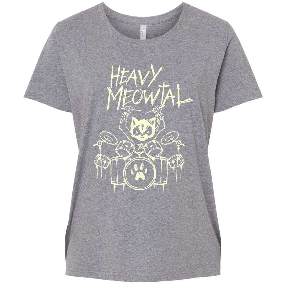 Ladies Curvy Jersey - XNJP1VK8 - Granite Heather - 9