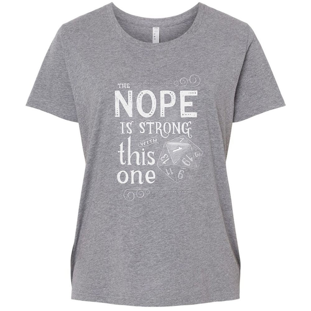 Ladies Curvy Jersey - P4Y6TXZW - Granite Heather - 9