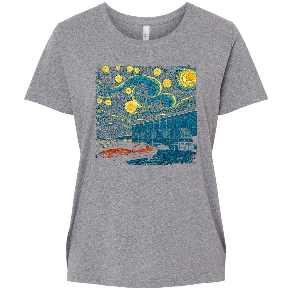 Ladies Curvy Jersey - DED1WZGT - Granite Heather - 9