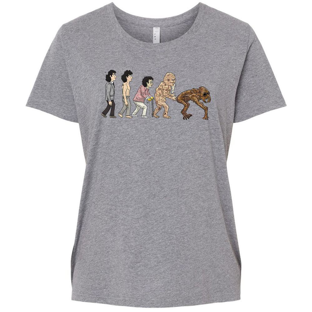 Ladies Curvy Jersey - ALZ3CGSP - Granite Heather - 9