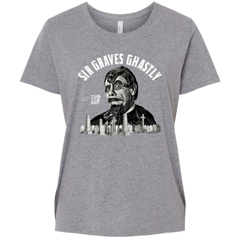 Ladies Curvy Jersey - GJUYKM1Y - Granite Heather - 9