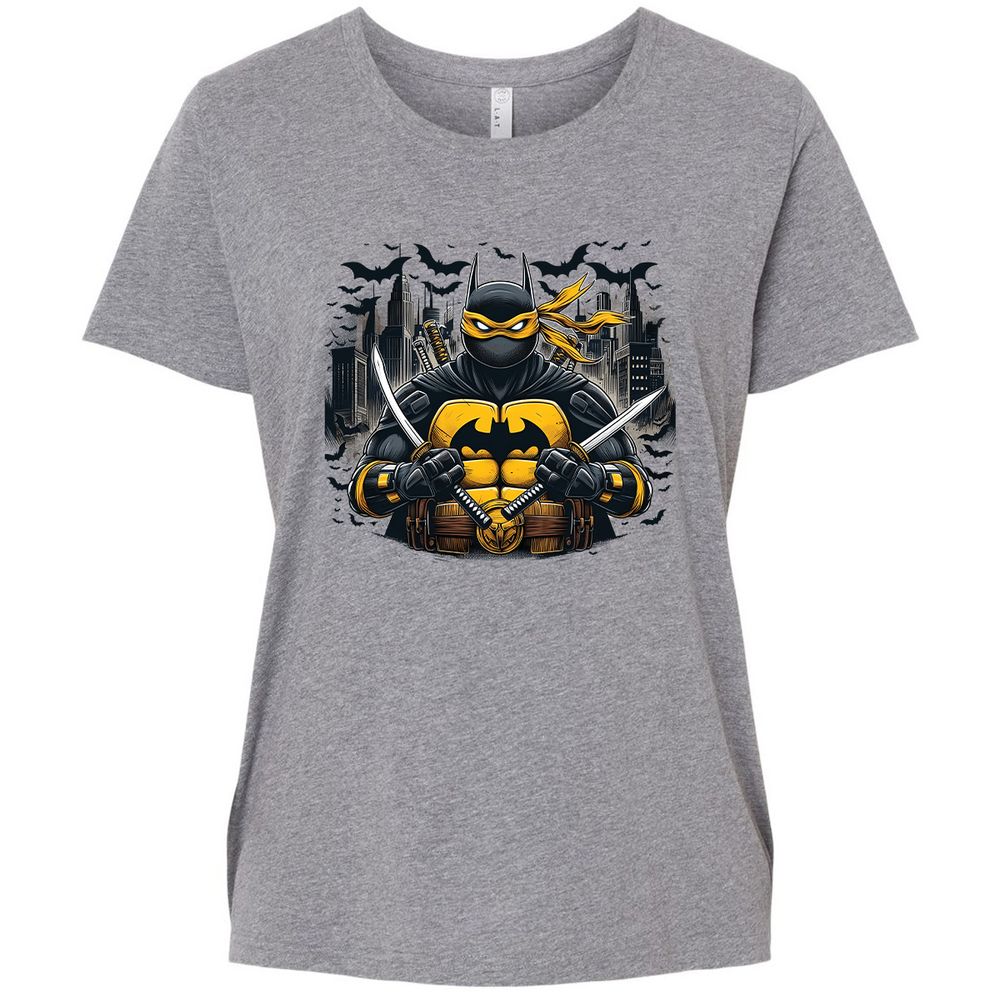 Ladies Curvy Jersey - UJ74H9ZB - Granite Heather - 9