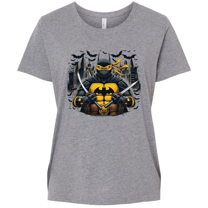 Ladies Curvy Jersey - UJ74H9ZB - Granite Heather - 9