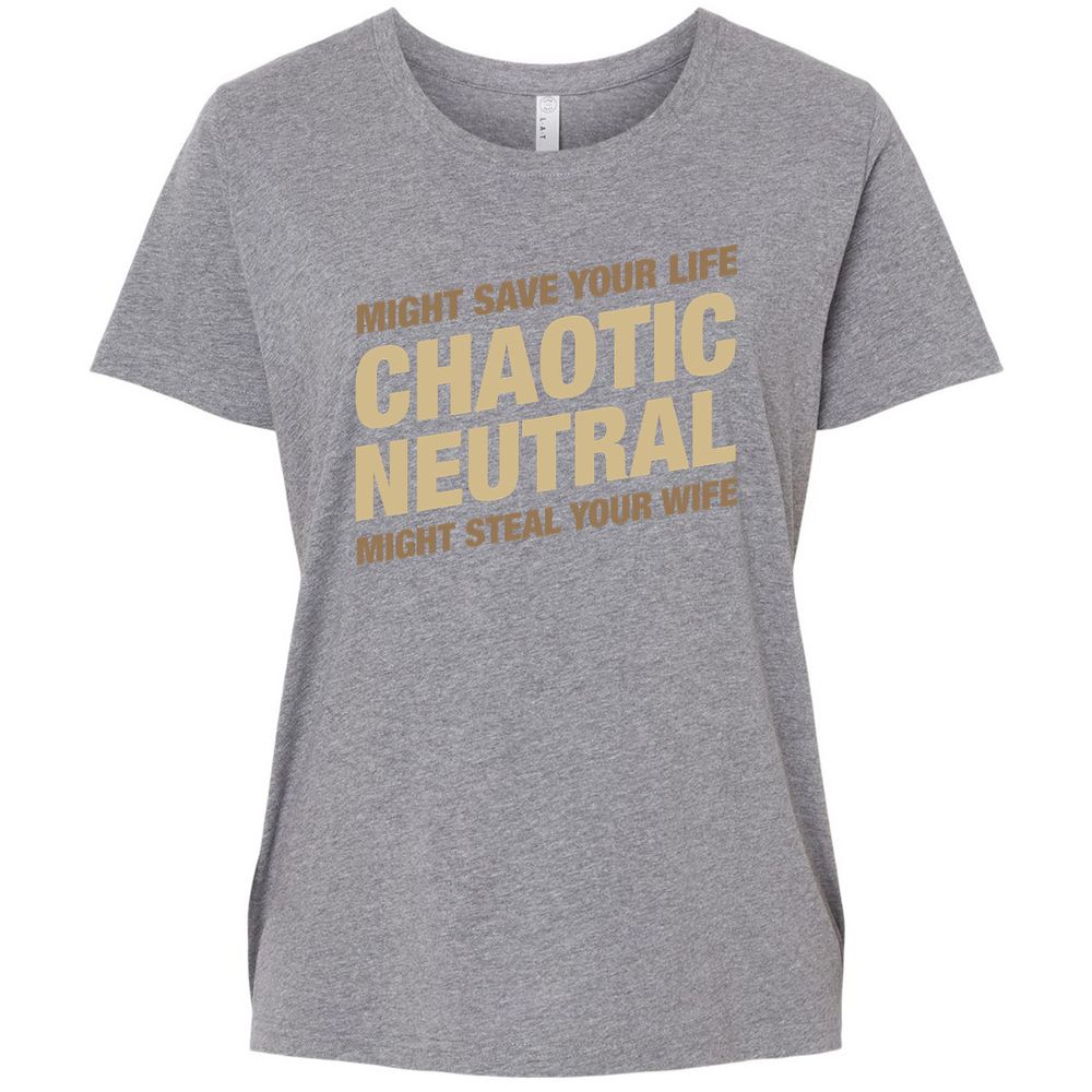 Ladies Curvy Jersey - 289ZMPYZ - Granite Heather - 9