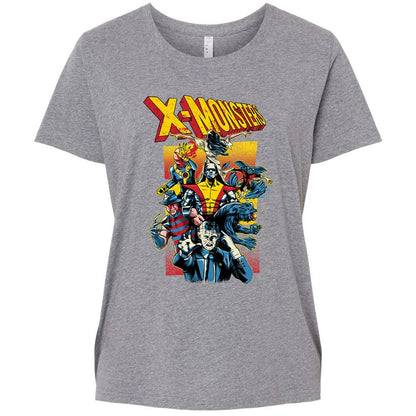 Ladies Curvy Jersey - AL3AB5Z1 - Granite Heather - 9