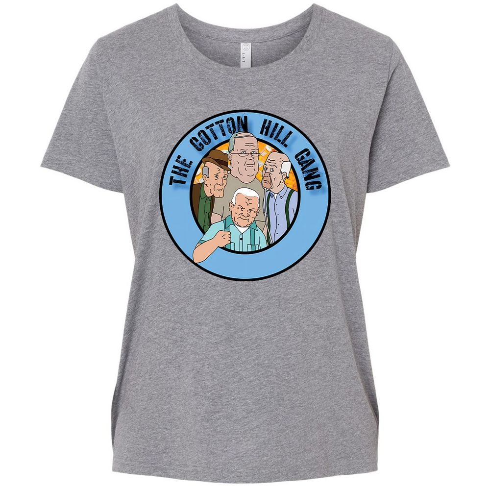 Ladies Curvy Jersey - S2VHUZJG - Granite Heather - 9