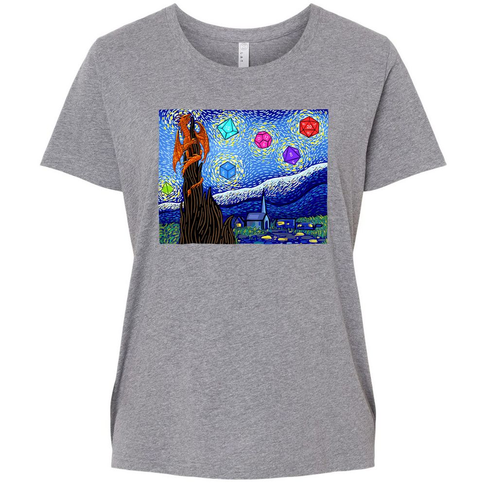 Ladies Curvy Jersey - XSG2HRED - Granite Heather - 9