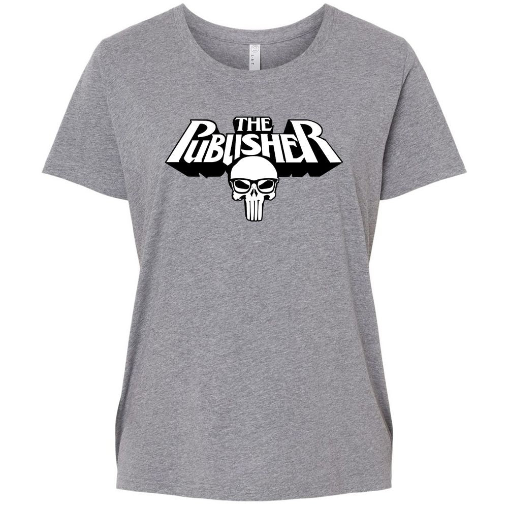 Ladies Curvy Jersey - CQSGX4U9 - Granite Heather - 9