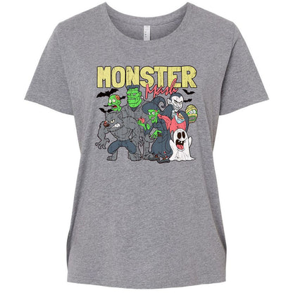 Ladies Curvy Jersey - JNA52AHL - Granite Heather - 9