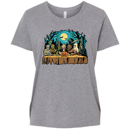 Ladies Curvy Jersey - WHCK8PGE - Granite Heather - 9