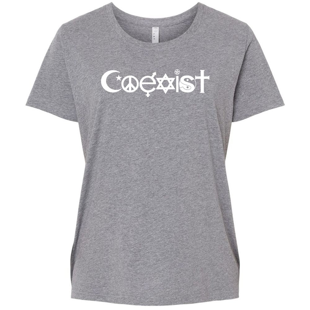 Ladies Curvy Jersey - 2W8U9UQU - Granite Heather - 9