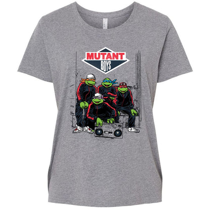 Ladies Curvy Jersey - 3QRGC348 - Granite Heather - 9