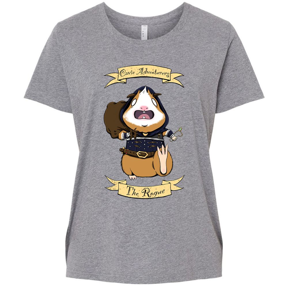 Ladies Curvy Jersey - JE6VPQRD - Granite Heather - 9