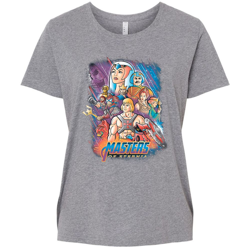 Ladies Curvy Jersey - GL77CBFC - Granite Heather - 9