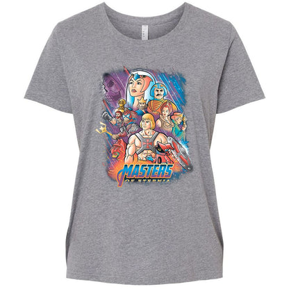 Ladies Curvy Jersey - GL77CBFC - Granite Heather - 9