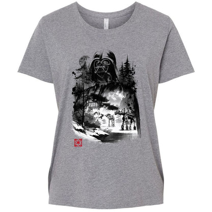 Ladies Curvy Jersey - AWRL56TN - Granite Heather - 9