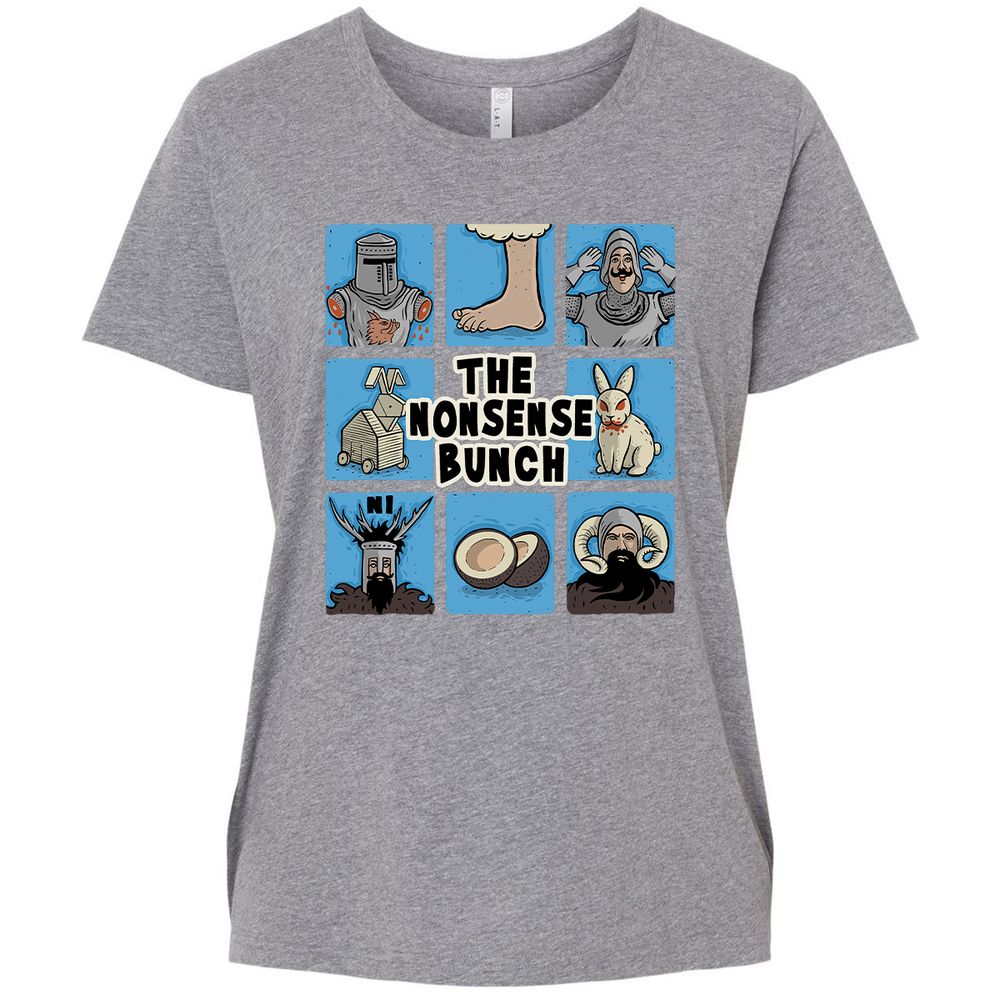 Ladies Curvy Jersey - HEU9F2VU - Granite Heather - 9