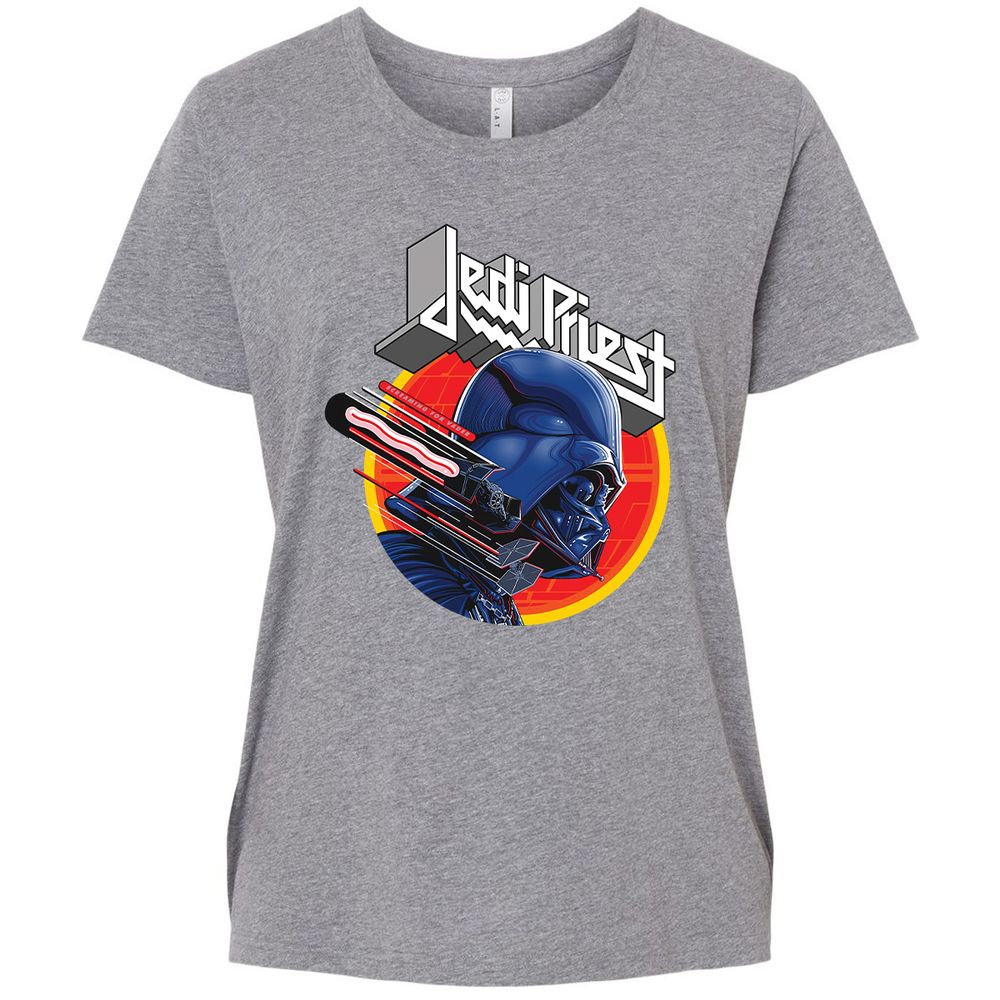 Ladies Curvy Jersey - FBQWA111 - Granite Heather - 9