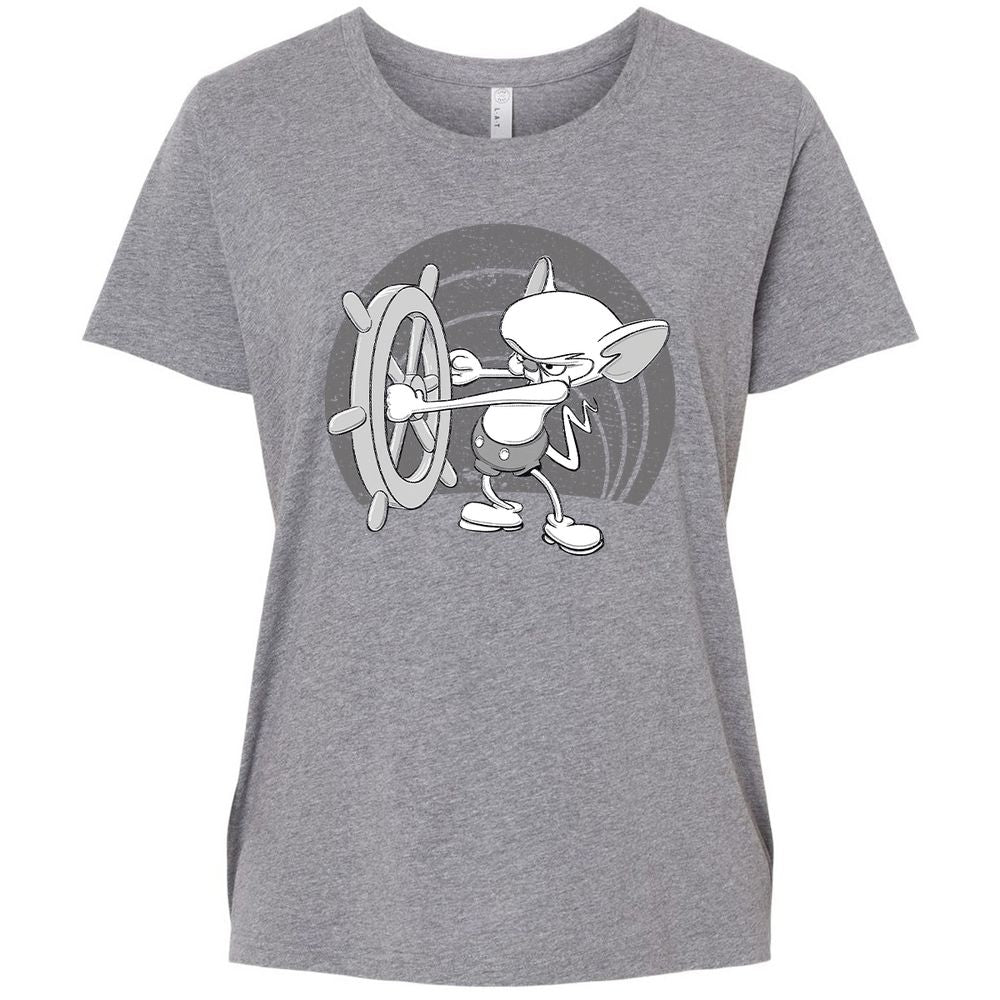 Ladies Curvy Jersey - EYDUM9TL - Granite Heather - 9