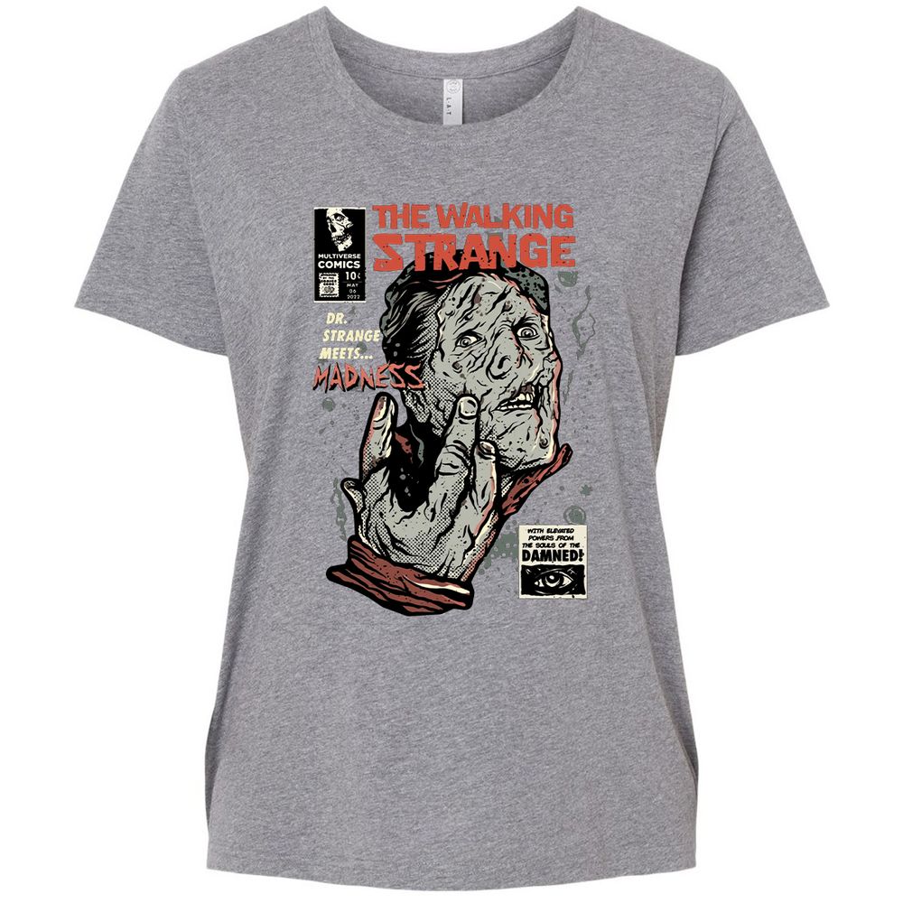 Ladies Curvy Jersey - 44DFCB15 - Granite Heather - 9