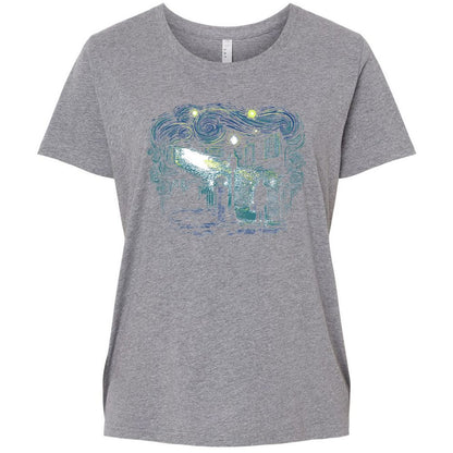 Ladies Curvy Jersey - FFCPATVF - Granite Heather - 9