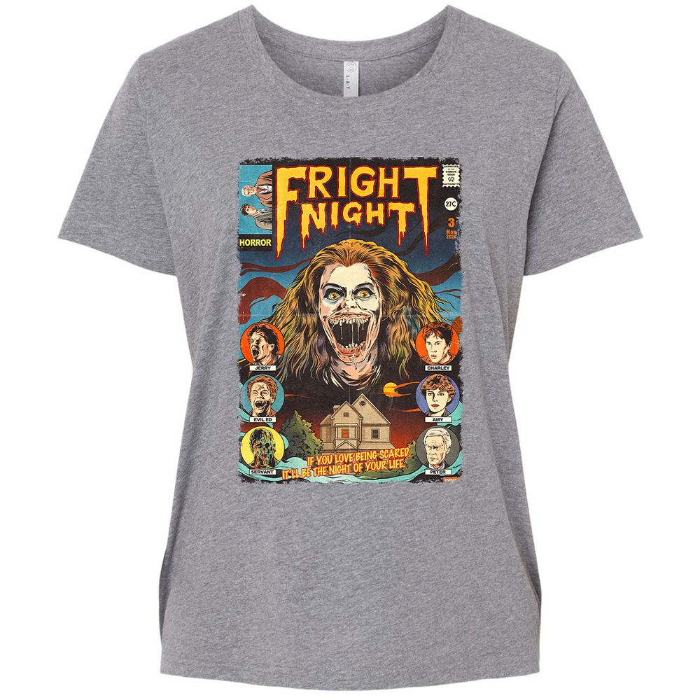 Ladies Curvy Jersey - HYSWKZ6J - Granite Heather - 9