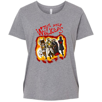 Ladies Curvy Jersey - HE9QTD43 - Granite Heather - 9