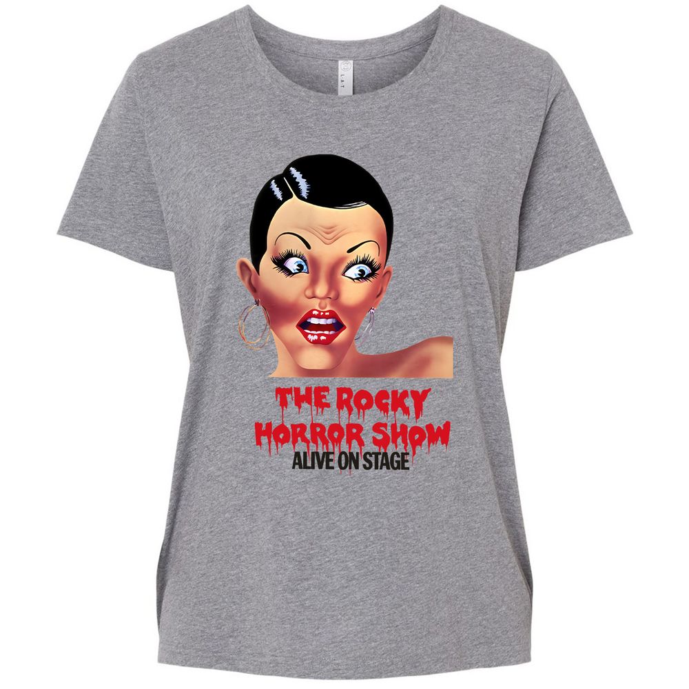 Ladies Curvy Jersey - XF9FWAK3 - Granite Heather - 9