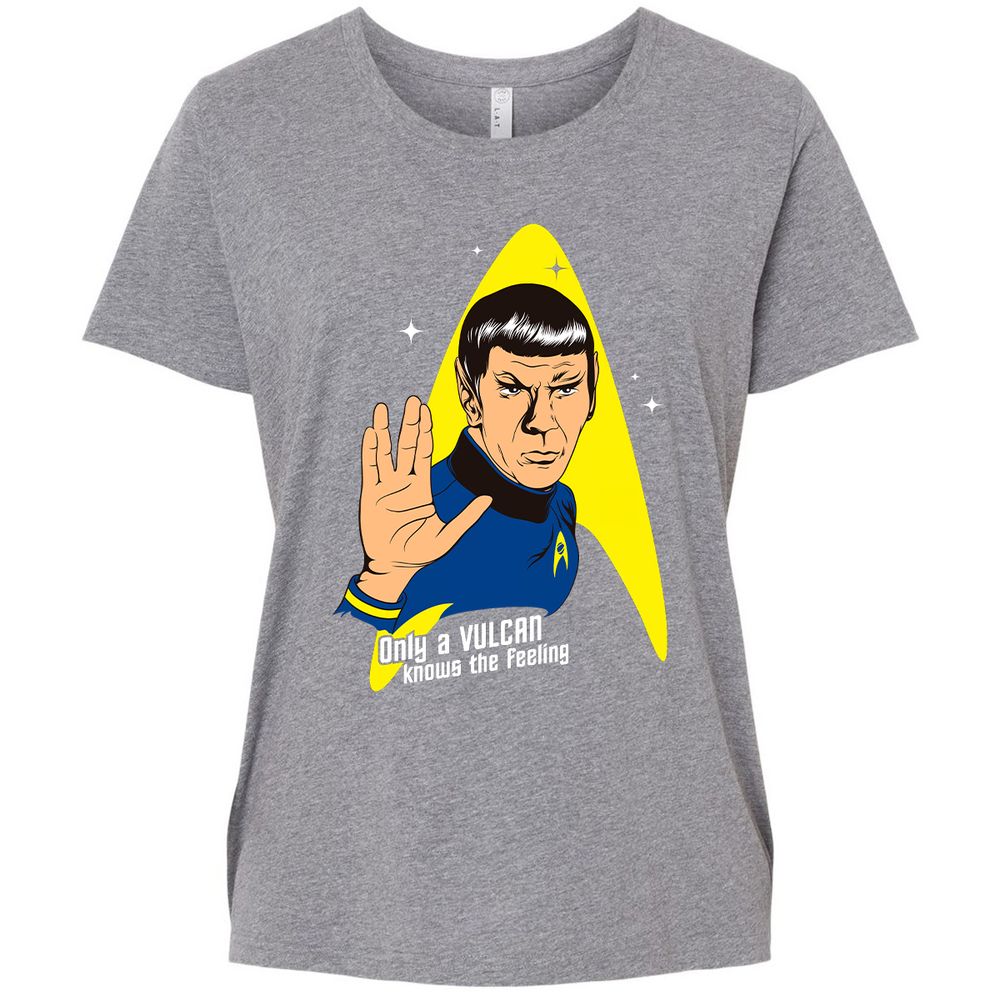 Ladies Curvy Jersey - C82DGDXA - Granite Heather - 9