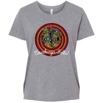 Ladies Curvy Jersey - BK7MDU2S - Granite Heather - 9