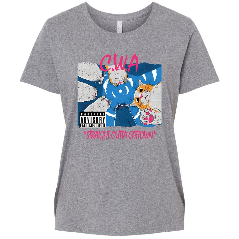 Ladies Curvy Jersey - H91JUU7X - Granite Heather - 9