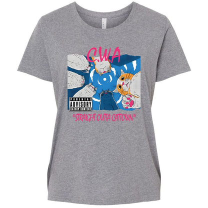 Ladies Curvy Jersey - H91JUU7X - Granite Heather - 9