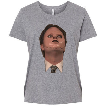 Ladies Curvy Jersey - SF9MPSM2 - Granite Heather - 9