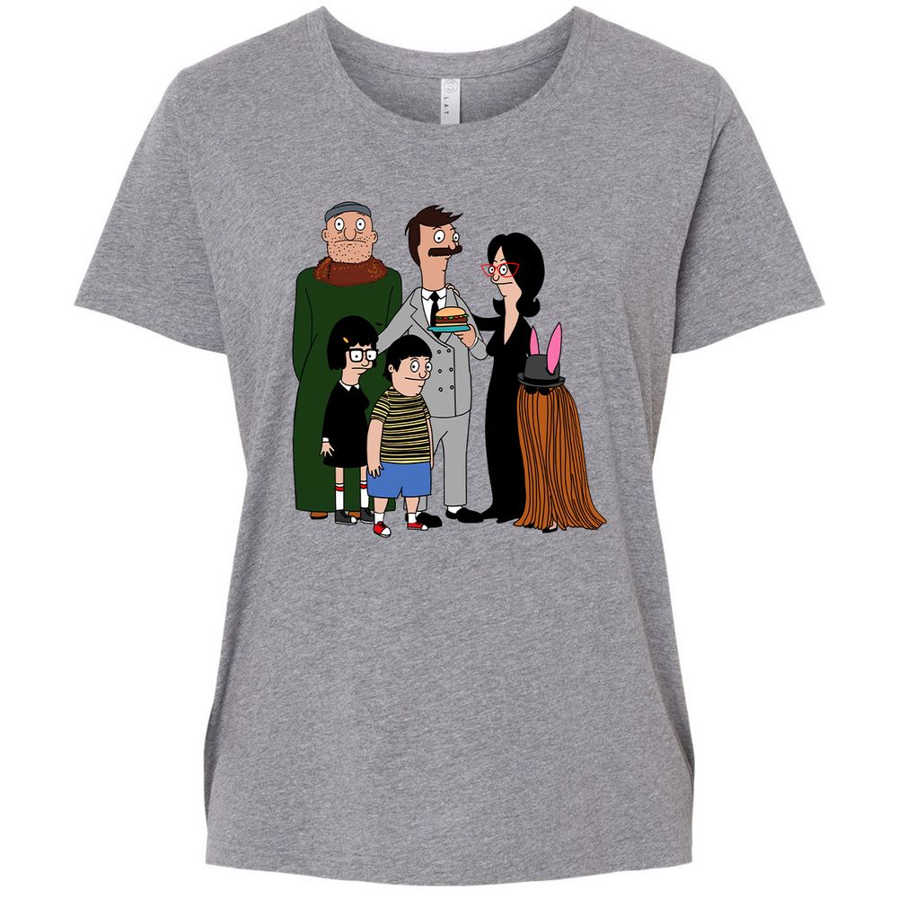 Ladies Curvy Jersey - Q2YSVAG3 - Granite Heather - 9