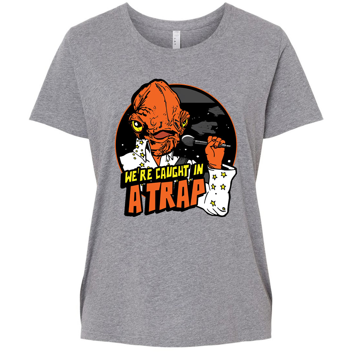 Ladies Curvy Jersey - 2686UUCC - Granite Heather - 9