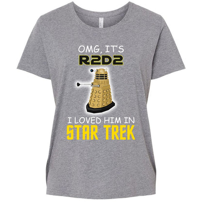 Ladies Curvy Jersey - 2FPJERVE - Granite Heather - 9