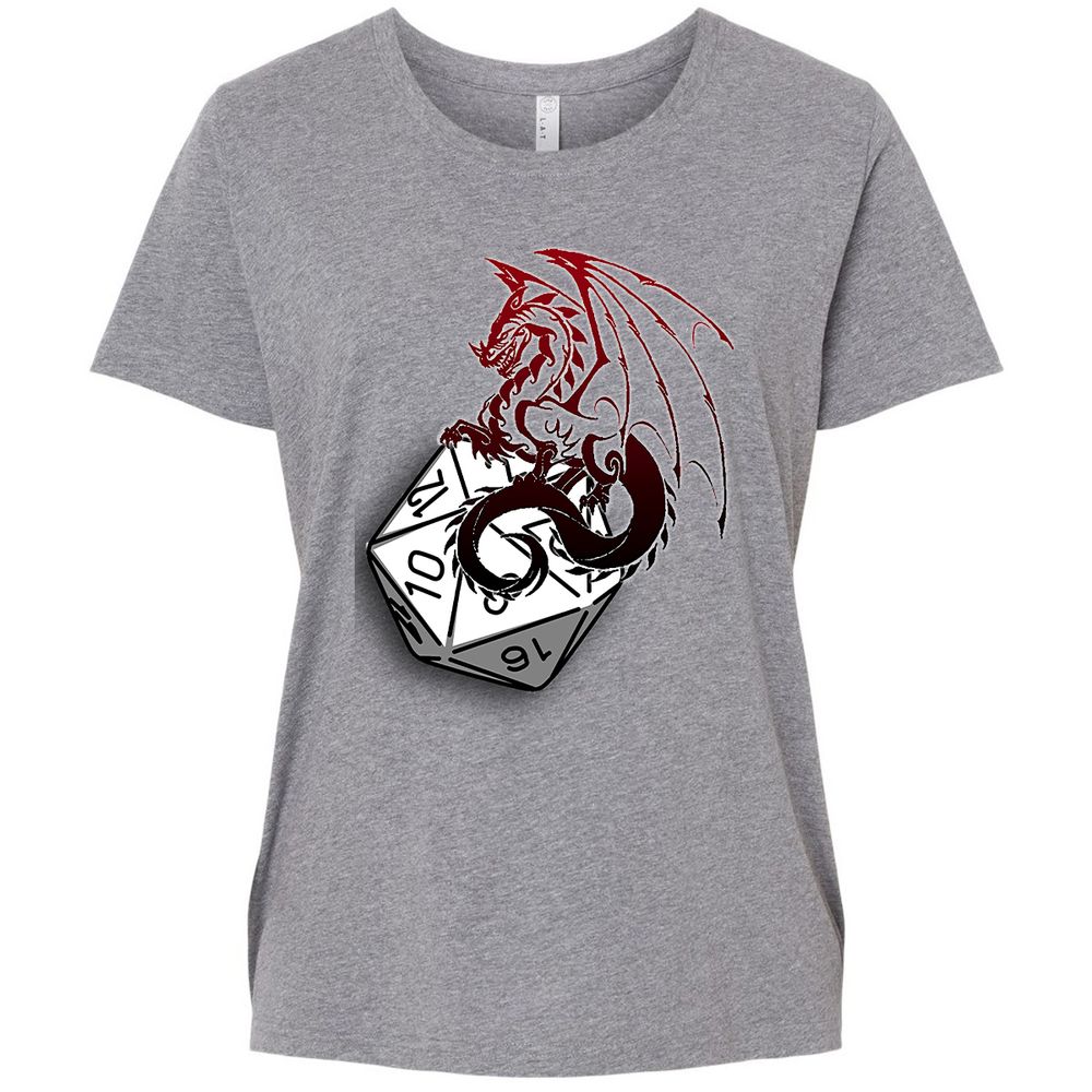 Ladies Curvy Jersey - 9HJ264P5 - Granite Heather - 9