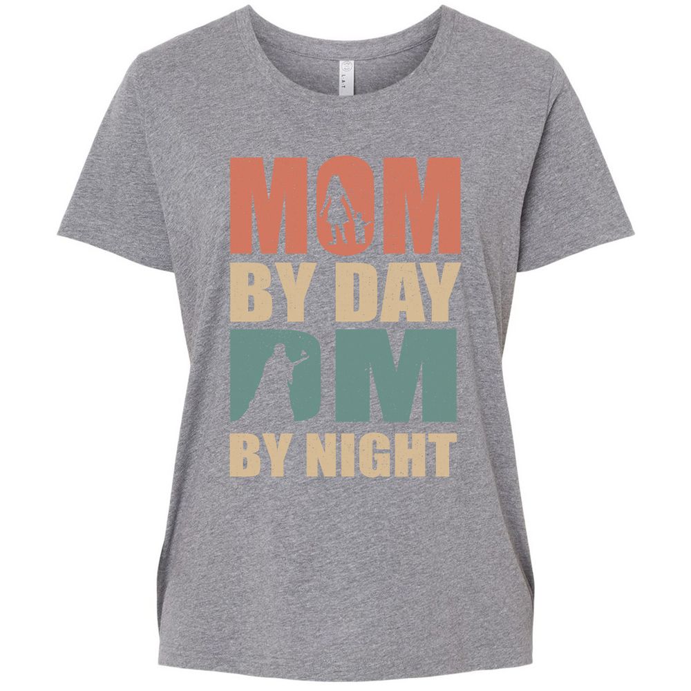 Ladies Curvy Jersey - HJJLLC64 - Granite Heather - 9