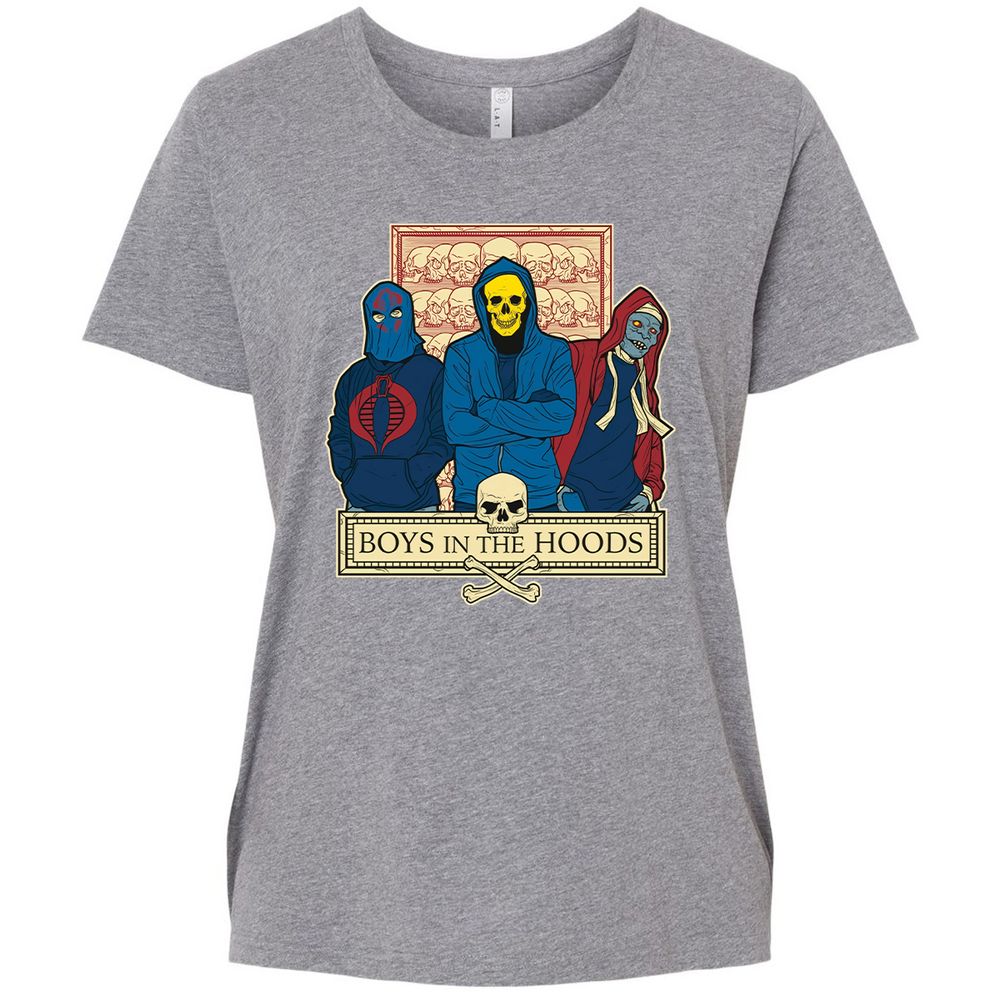 Ladies Curvy Jersey - RLFJTKRT - Granite Heather - 9