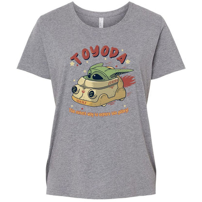 Ladies Curvy Jersey - F32H4Y8R - Granite Heather - 9