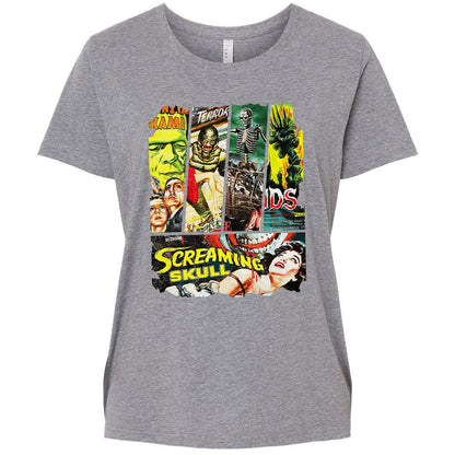 Ladies Curvy Jersey - T39H9Y8U - Granite Heather - 9