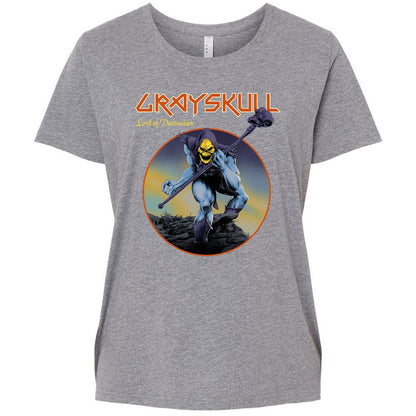 Ladies Curvy Jersey - MKT4P1XE - Granite Heather - 9