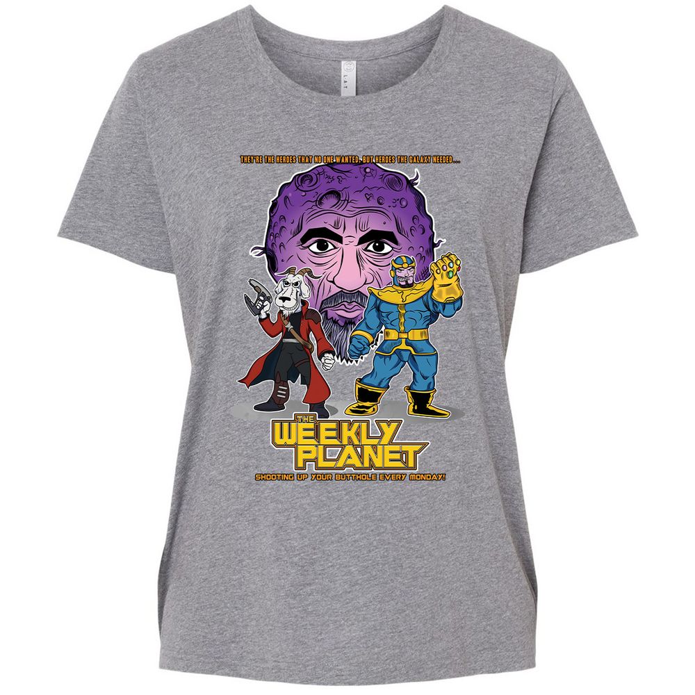 Ladies Curvy Jersey - 36AM3DQS - Granite Heather - 9