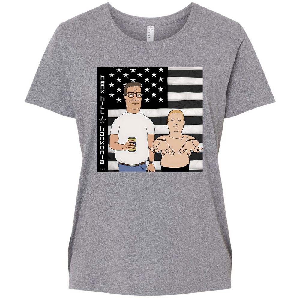 Ladies Curvy Jersey - ZNHCZSK5 - Granite Heather - 9