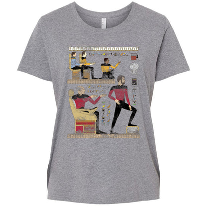 Ladies Curvy Jersey - 51KSX8RS - Granite Heather - 9