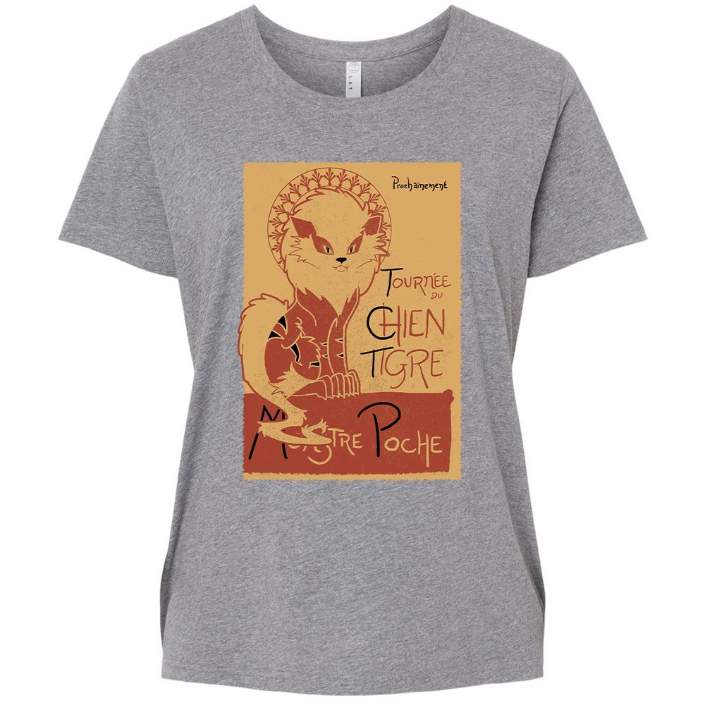 Ladies Curvy Jersey - U1WQY5GH - Granite Heather - 9