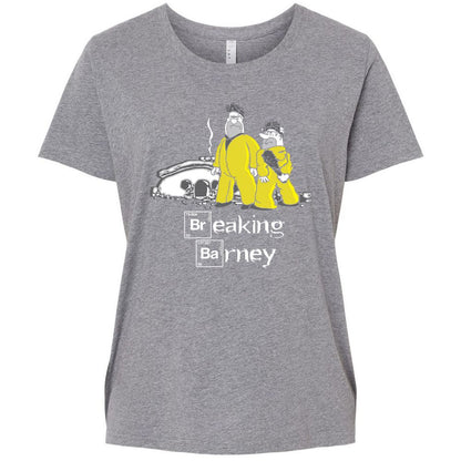 Ladies Curvy Jersey - C8FTS4M7 - Granite Heather - 9