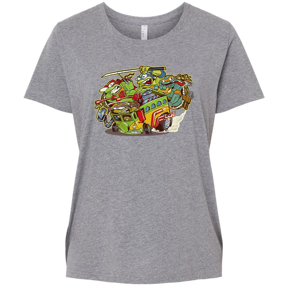 Ladies Curvy Jersey - CEEWEVWX - Granite Heather - 9