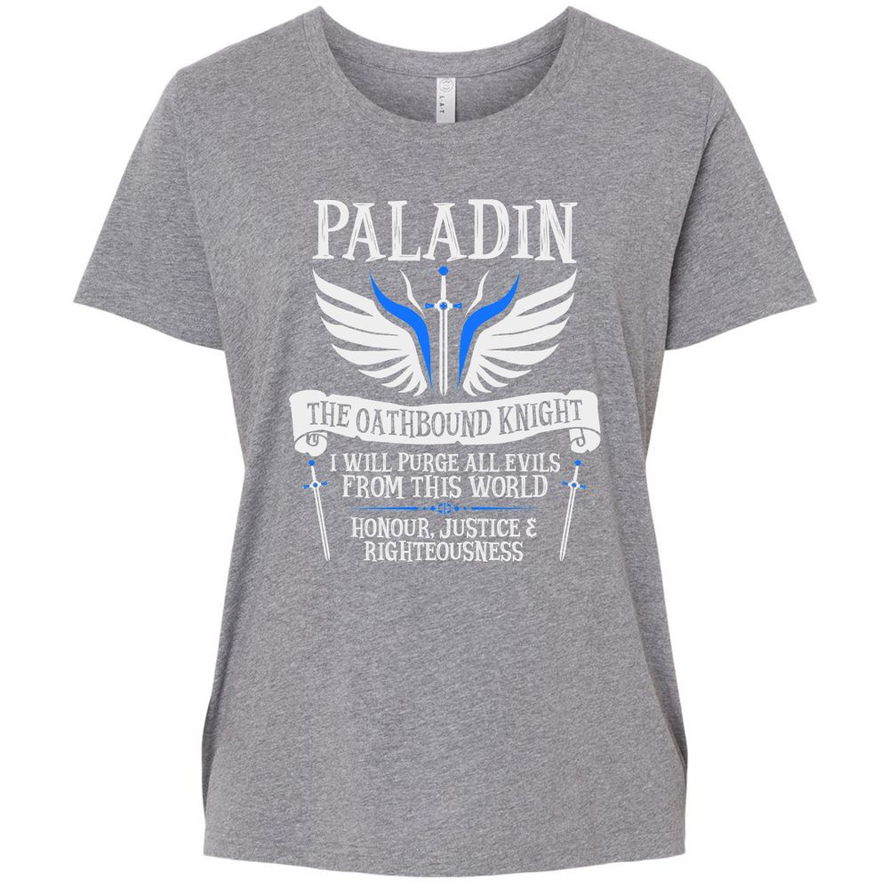 Ladies Curvy Jersey - 6X69XRZ5 - Granite Heather - 9